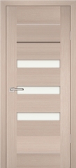 Дверь PS-18 / Цвет Капучино Мелинга / белый сатинат / Двери PROFILO PORTE