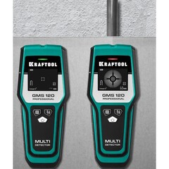 KRAFTOOL GMS 120, ЖК дисплей, универсальный детектор (45298)