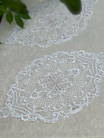 Комплект салфеток для сервировки Emozioni Minerva beige