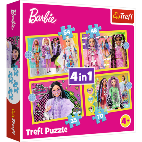 Puzzle Happy world of Barbie