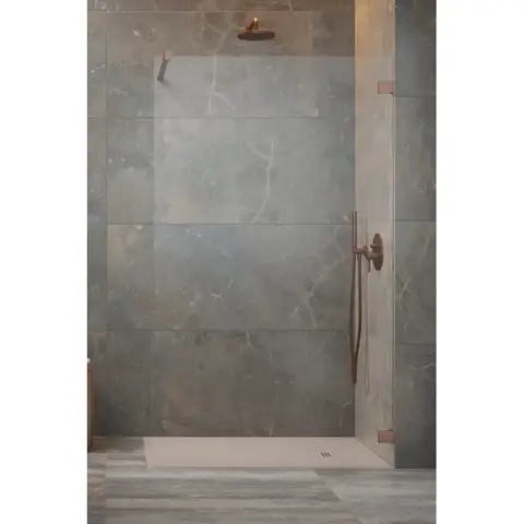 Radaway 10103065-93-01 Essenza Pro Brushed Copper Walk-in 65