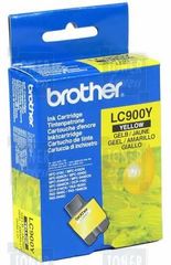 Brother LC900Y желтый картридж для DCP-110/115/120/MFC-210/215/FAX-1840. Ресурс 450 листов (5% заполнение)