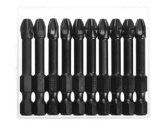 ЗУБР PZ3, 10 шт, 50 мм, ударные биты, Профессионал (26023-3-50-S10)