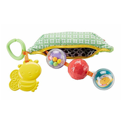 Fisher Price Мягкая игрушка с погремушками и прорезывателем 