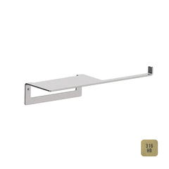 Almar E317000.HB316 Almar Бумагодержатель с полочкой из нержавеющей стали, цвет High Brass PVD фото