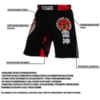 Шорты Hardcore Training Raijin Black/Red