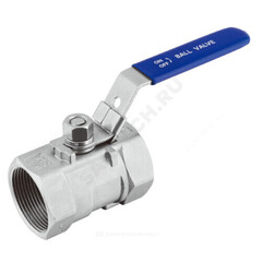 Кран шаровой нерж Ду 10 Ру63 ВР L=43.5мм Benarmo