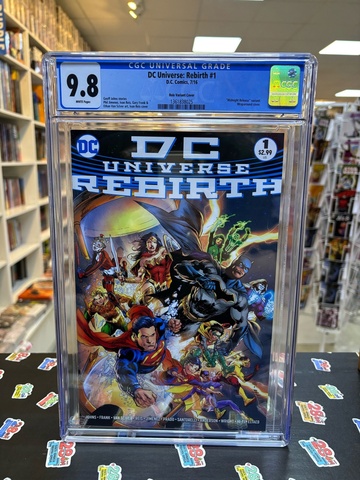 DC Universe Rebirth #1 (Cover B) CGC 9.8