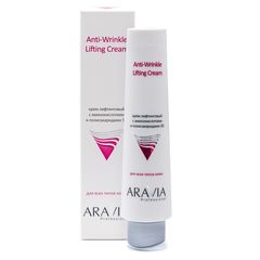 Крем лифтинговый с аминокислотами и полисахаридами Anti-Wrinkle Lifting Cream, 100 мл, ARAVIA Professional