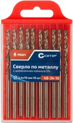 Сверла по металлу CUTOP Profi (упаковки по 5/10 шт)