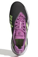 Теннисные кроссовки Adidas Adizero Barricade M - carbon/signal green/pulse lilac