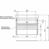Aquanet 245244 Тумба с раковиной Nova Lite 75 2 ящ. цв.бел. глянец (245244)