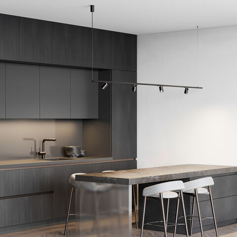 Магнитный трековый светильник Elektrostandard Line Magnetic 85526/01 титан