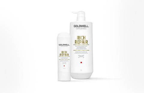 GOLDWELL NEW DUALSENSES RICH REPAIR RESTORING CONDITIONER – ВОССТАНАВЛИВАЮЩИЙ КОНДИЦИОНЕР ДЛЯ ПОВРЕЖДЕННЫХ ВОЛОС 200 мл