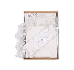 Плед велюровый "Кружевной" ПД 703 (серый)