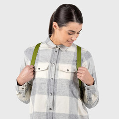 Рюкзак Fjallraven Re-Kanken зеленый, 16 л