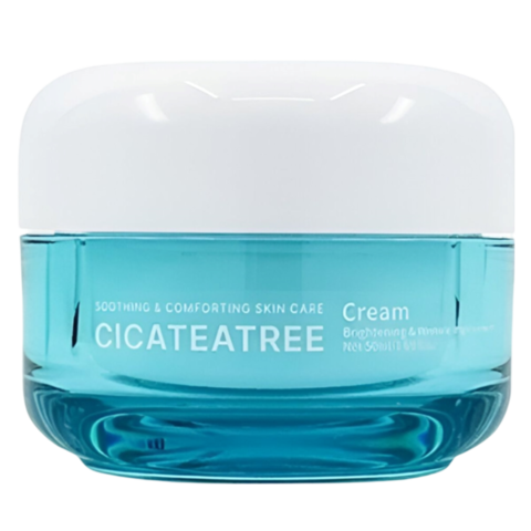 Jigott Cicateatree Cream Крем для лица с экстрактами центеллы азиатской и чайного дерева