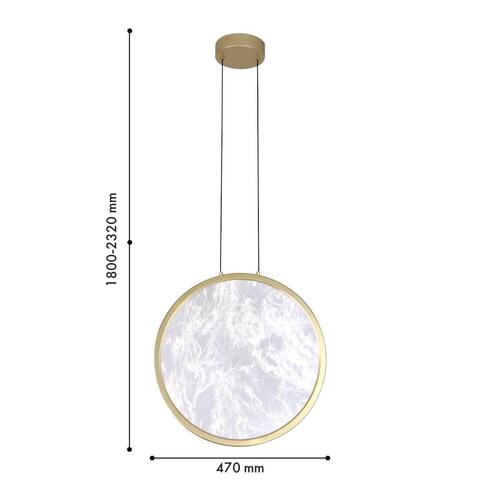 Подвесной светодиодный светильник Favourite Imma 4374-1P