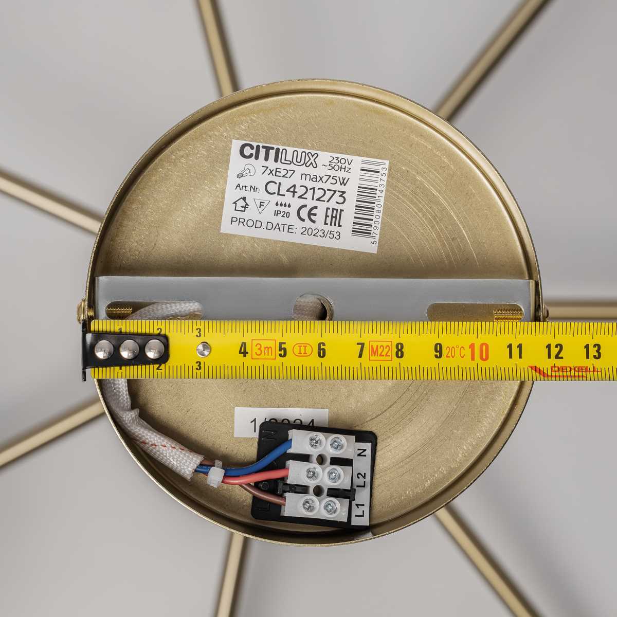 Подвесная люстра Citilux Alton CL421273