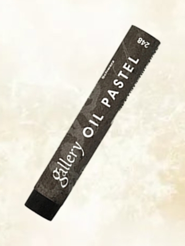 Пастель масляная мягкая профессиональная MUNGYO Gallery Чёрный №248 (3шт)