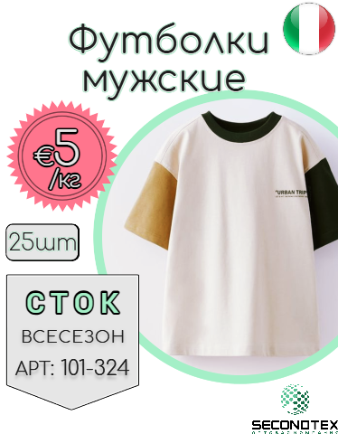 Футболки мужские (с этикетками)