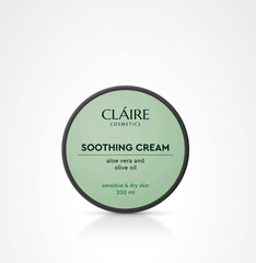Claire cosmetics УНИВЕРСАЛЬНЫЙ КРЕМ для лица, тела и рук Успокаивающий SOOTHING CREAM 200мл