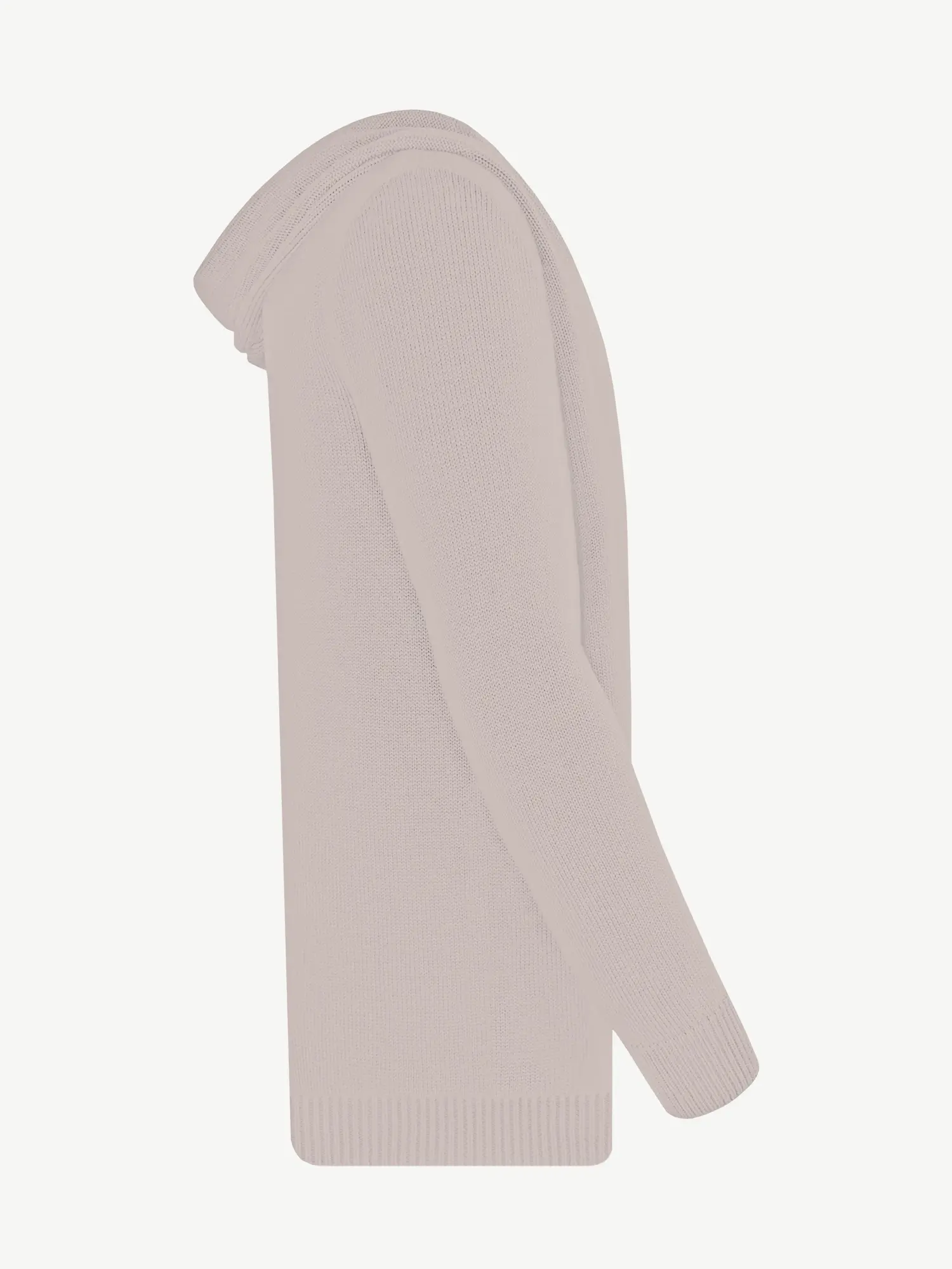 Кардиган с капюшоном из шелка