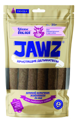 Jawz лакомство для собак полезные деликатесы говяжье вымя