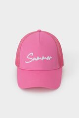 кепка  для девочки  ТК 80106/неоновый розовый