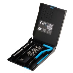 Набор для восстановления резьбы М 8,0х1,25 24пр V-Coil Volkel 04012