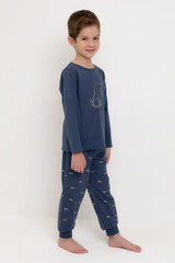 пижама  для мальчика  К 1606/грозовая туча,таксы