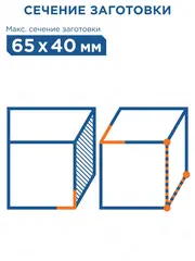 Стусло КОБАЛЬТ пластиковое 300 x 65 х 40 мм (246-203)