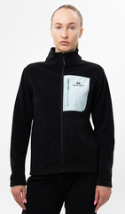 Флисовая толстовка Nordski Heat Black/Aqua W женская