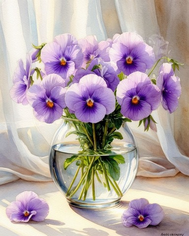 Картина по номерам 