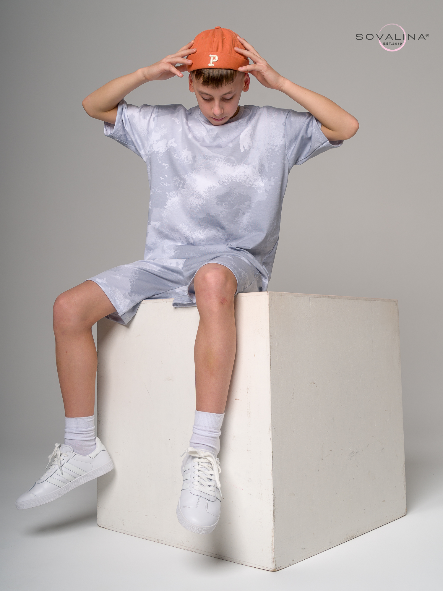 Костюм Light men тайдай серый MAX