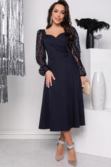 Платье "Ночь нежна" (синее) П7511 LT Collection
