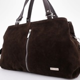 Сумка Саломея 198 эко-замша кофе