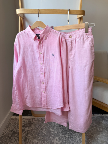 Льняной костюм Polo Ralph Lauren, 146