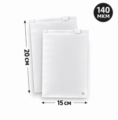 Пакет Слайдер 15*20 см матовый 70 мкм