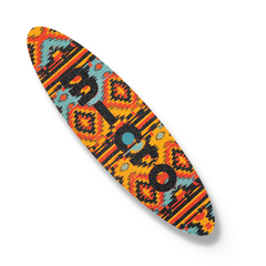 Антискользящая наклейка для SPRITE, бирюзовый трайбл