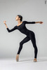 2 Sleeves unitard | black