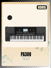 Korg PA300 аранжировщик клавишный синтезатор электронный органПанель управления на английском