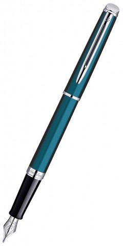 Перьевая ручка Waterman Hemisphere Metallic Blue CT, F (1869013)