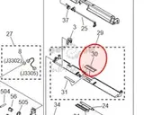 Canon Sheet separation original FC50529000