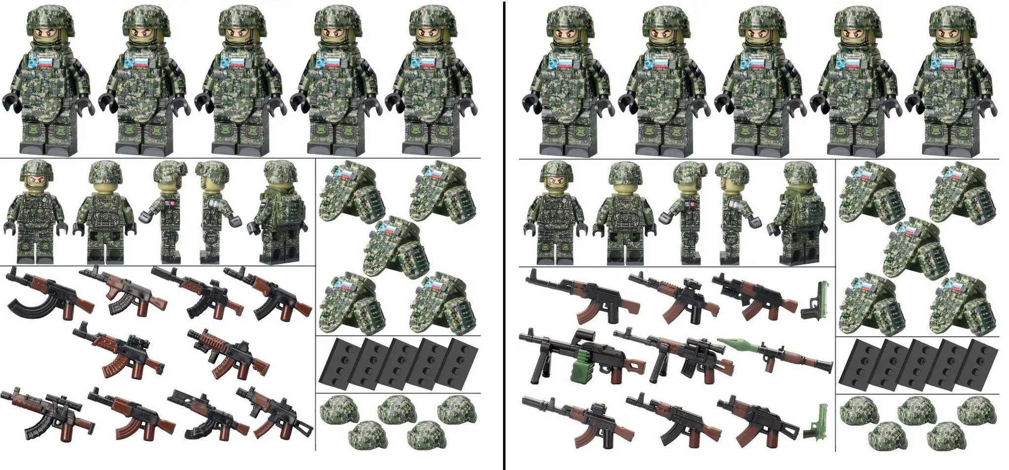 Минифигурки Военных Выездная Группа А Россия серия 528