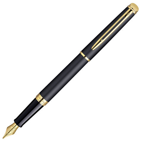 Ручка перьевая Waterman Hemisphere Mars Black GT, F (S0920610)