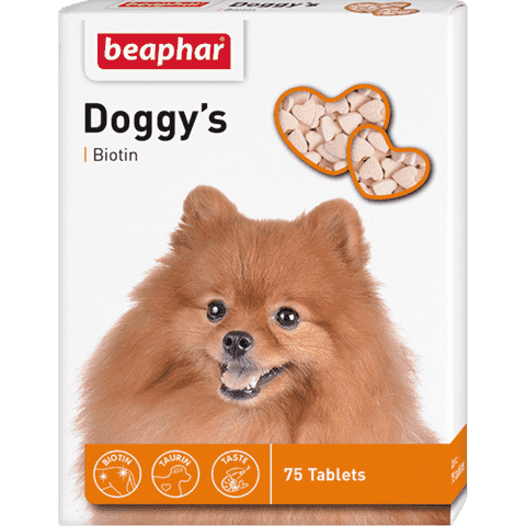 купить Beaphar Doggy's + Biotine кормовая добавка с биотином для собак