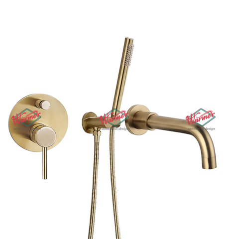 Комплект для ванны и душа Warmer Bronze Line 260135