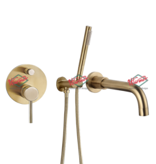Комплект для ванны и душа Warmer Bronze Line 260135