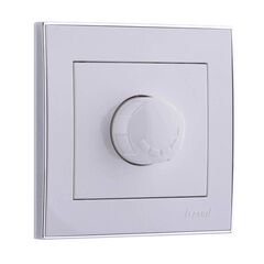 RAIN 703 0225 115 Диммер 800 Вт  белый с бок.вст.хром